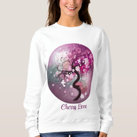 Enchanted Cherry Dance Trui (Voorkant)