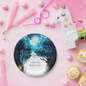 Enchanted Children's Woodland Verjaardag Papieren Bordje (Feest)