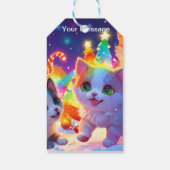 Enchanted Christmas Glow Cadeaulabel (Achterkant)