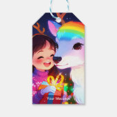 Enchanted Christmas Glow Cadeaulabel (Voorkant)