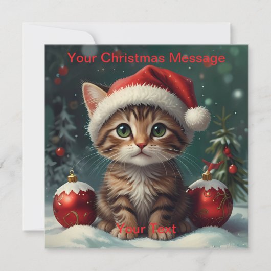 Enchanted Christmas Glow Kaart (Voorkant)