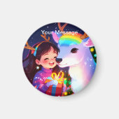 Enchanted Christmas Glow Magneet (Voorkant)