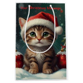 Enchanted Christmas Glow Medium Cadeauzakje (Voorkant)