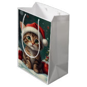 Enchanted Christmas Glow Medium Cadeauzakje (Achterkant Gekanteld)