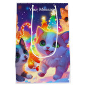 Enchanted Christmas Glow Medium Cadeauzakje (Achterkant)