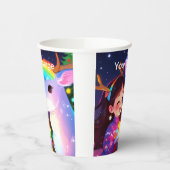 Enchanted Christmas Glow Papieren Bekers (Links)