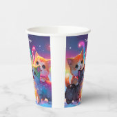 Enchanted Christmas Glow Papieren Bekers (Links)