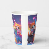 Enchanted Christmas Glow Papieren Bekers (Rechts)