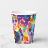 Enchanted Christmas Glow Papieren Bekers (Voorkant)