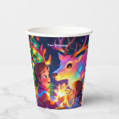 Enchanted Christmas Glow Papieren Bekers (Voorkant)