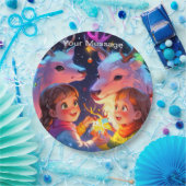 Enchanted Christmas Glow Papieren Bordje (Feest)