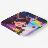 Enchanted Christmas Glow Papieren Bordje (Gebogen)