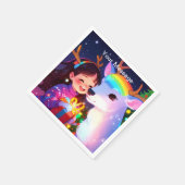 Enchanted Christmas Glow Servet (Hoek)