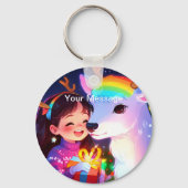 Enchanted Christmas Glow Sleutelhanger (Voorkant)