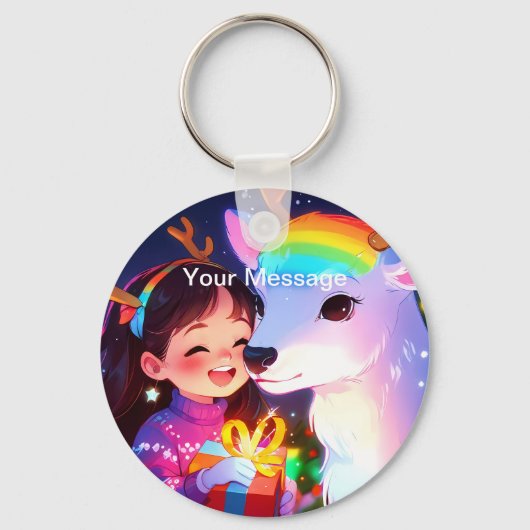 Enchanted Christmas Glow Sleutelhanger (Voorkant)