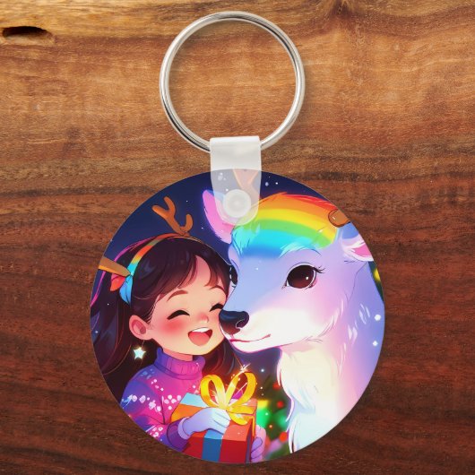 Enchanted Christmas Glow Sleutelhanger (Achterkant)