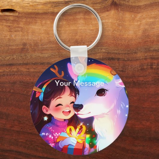 Enchanted Christmas Glow Sleutelhanger (Voorkant)