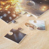 Enchanted Christmas Reindeer Puzzle Legpuzzel (Zijkant)