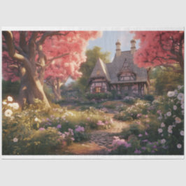 Enchanted Cottage 3 Decoupage papier