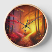 Enchanted Crossroads – Vibrant Autumn Forest Art P (Voorkant)