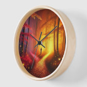 Enchanted Crossroads – Vibrant Autumn Forest Art P (Hoek)