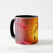 Enchanted Crossroads – Vibrant Autumn Forest Art P Mok (Voorkant links)