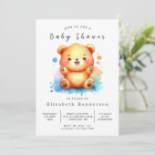 Enchanted Custom Beer Baby shower Kaart (Staand voorkant)