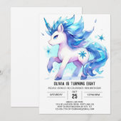 Enchanted Custom Horse Verjaardag Kaart (Voorkant / Achterkant)