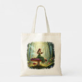 Enchanted Day Fairy Reading a Book  Tote Bag (Achterkant)