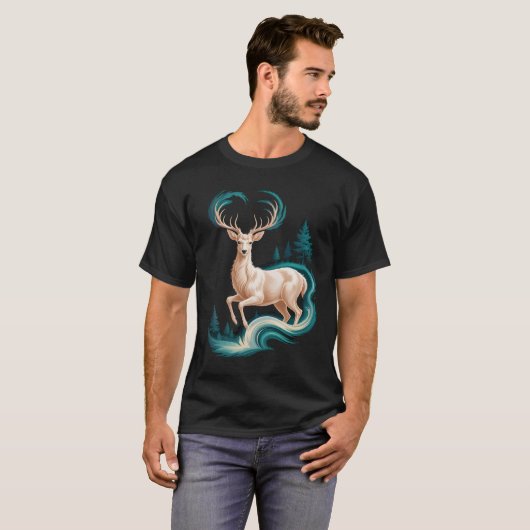 Enchanted Deer Mist T-shirt (Voorkant volledig)