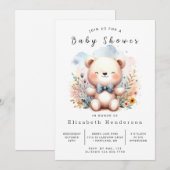 Enchanted Digital Beer Baby shower Kaart (Voorkant / Achterkant)