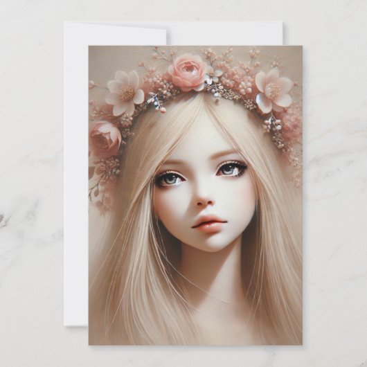 Enchanted Dolls: Bewakers van dromen en kostbaar Kaart (Voorkant)