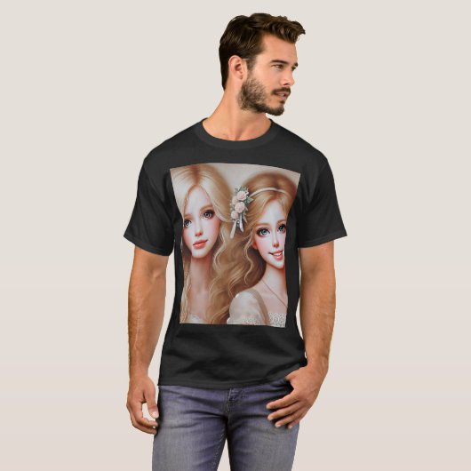 Enchanted Dolls: Bewakers van dromen en kostbaar T-shirt (Voorkant volledig)