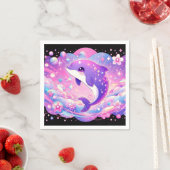 Enchanted Dolphin Baby shower Servet (Insitu)