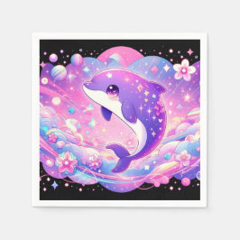 Enchanted Dolphin Baby shower Servet