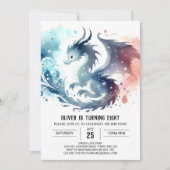 Enchanted Dragon Verjaardag Digitaal Kaart (Voorkant)