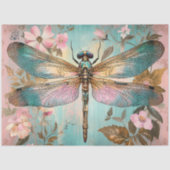 ENCHANTED DRAGONFLY DECOUPAGE TISSUEPAPIER (Voorkant)