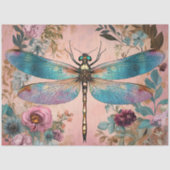 ENCHANTED DRAGONFLY DECOUPAGE TISSUEPAPIER (Voorkant)