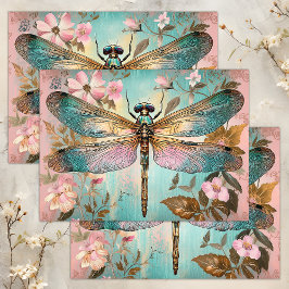 ENCHANTED DRAGONFLY DECOUPAGE TISSUEPAPIER