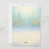 Enchanted Elf | North Pole Christmas Magic Feestdagenkaart (Achterkant)