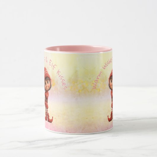 Enchanted Elf | North Pole Christmas Mok (Midden)