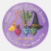 Enchanted Elixir Label - Halloween Party (Voorkant)