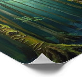 Enchanted Emerald Sanctuary: Poster (Hoek)