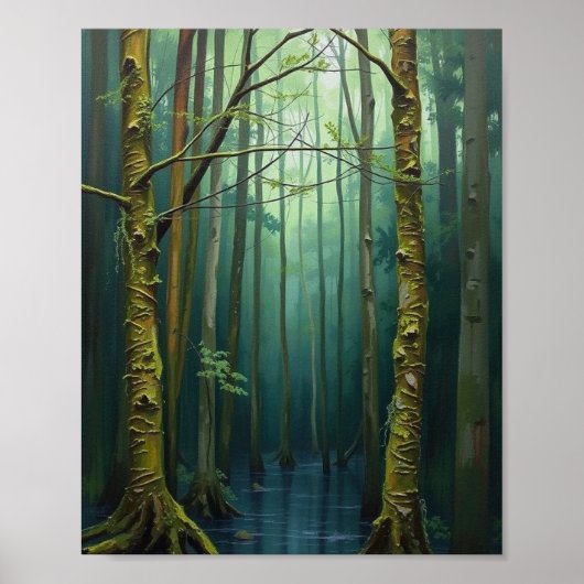 Enchanted Emerald Sanctuary: Poster (Voorkant)