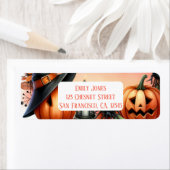 Enchanted Eve - Feestelijke Halloween Etiket (Insitu)