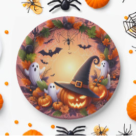 Enchanted Eve - Feestelijke Halloween Paper Borden Papieren Bordje