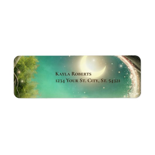 Enchanted Evening Label (Voorkant)