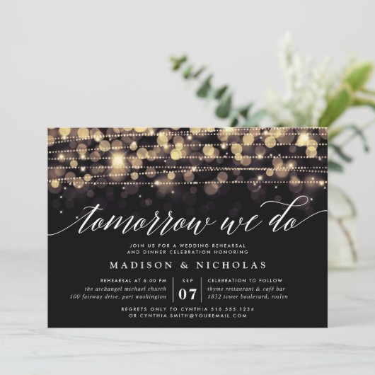 Enchanted Evening | Pleitzitting Kaart (Staand voorkant)