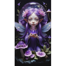 Enchanted Fairies V1 Fleece Deken