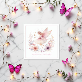 Enchanted Fairy 1st Verjaardagsfeest Servet